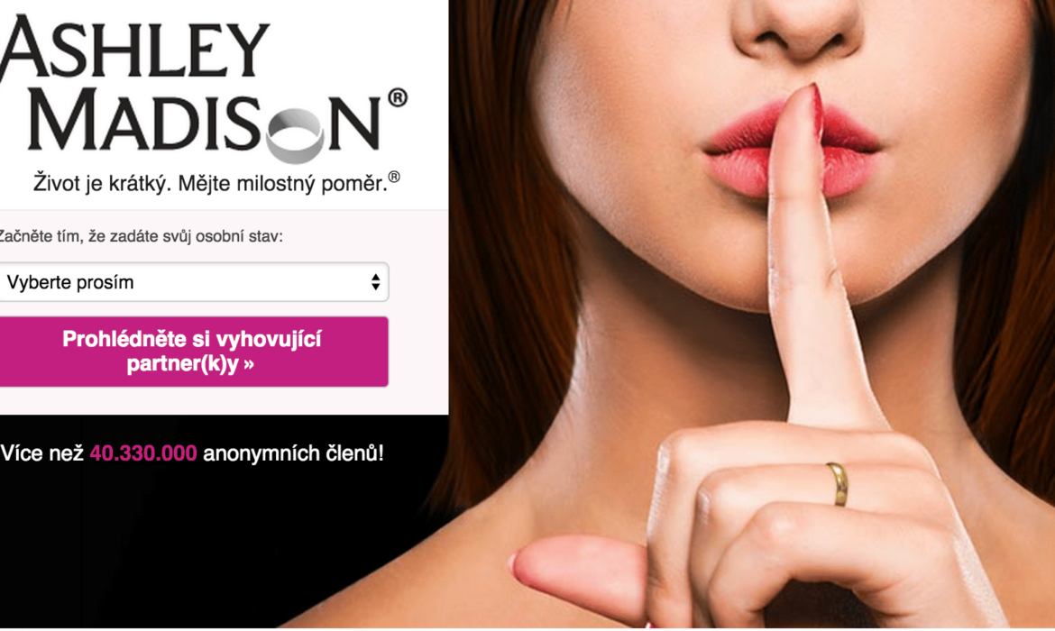 Seznamka Ashley Madison - únik dat