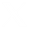 Twitter X White Logo PNG