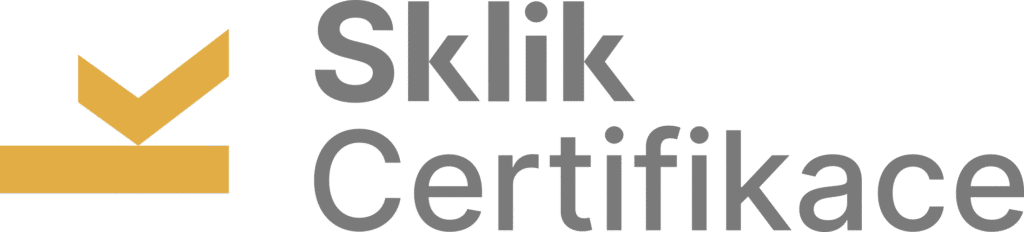 Sklik Certifikace logo barevne